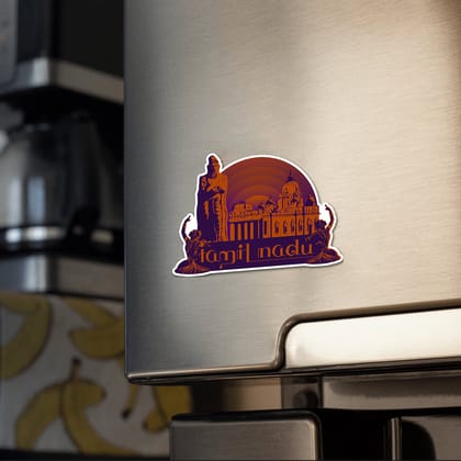 Tamil Nadu Fridge Magnet | Exploring India