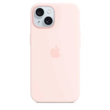 iPhone Liquid Silicone Logo Case (Light Pink)-iPhone 16 Pro
