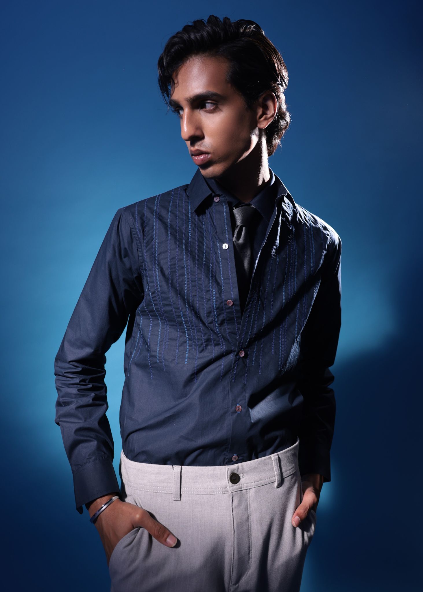 Silken Pour Shirt-S