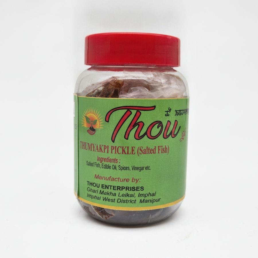 Thou Thumyakpi Pickle (Salted Fish) - 250 gm - One plastic jar