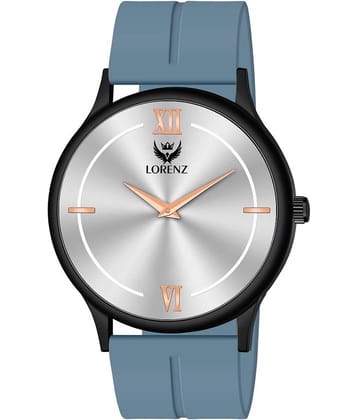 Lorenz Blue Silicon Analog Men's Watch