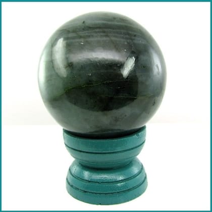 2840Ct Natural Labradorite Gemstone Sphere Crystal Healing Ball
