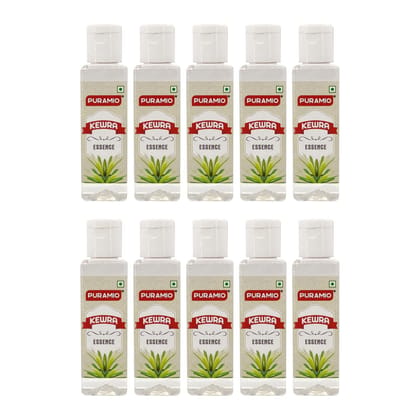 Puramio Kewra Culinary Essence, 30 ml Each - Pack of 10