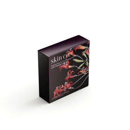 Skin Co Brightening and Tan Removal  pedicure  & pedicure Kit with Vitamin E and B3