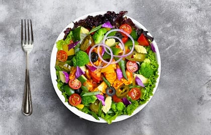 Pan Tossed Cottage Cheese Salad