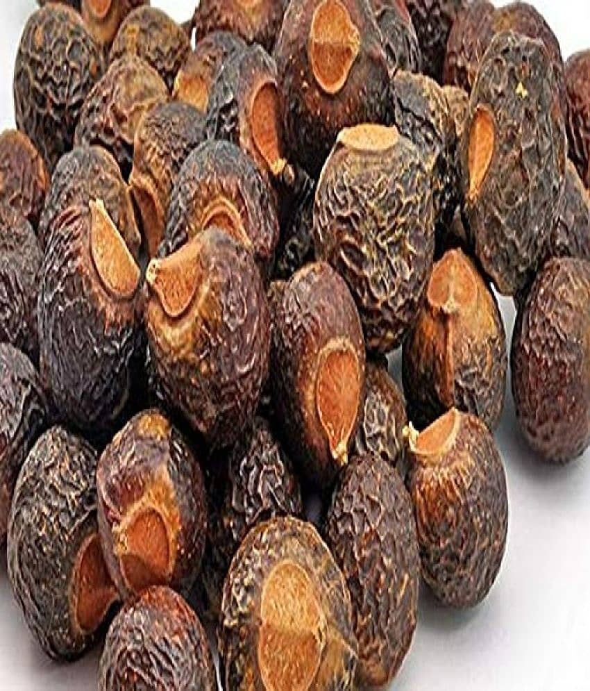 MYGODGIFT Organic Whole Dried Reetha/Ritha/Arith/Areetha Raw Form For Hairs 200 gm