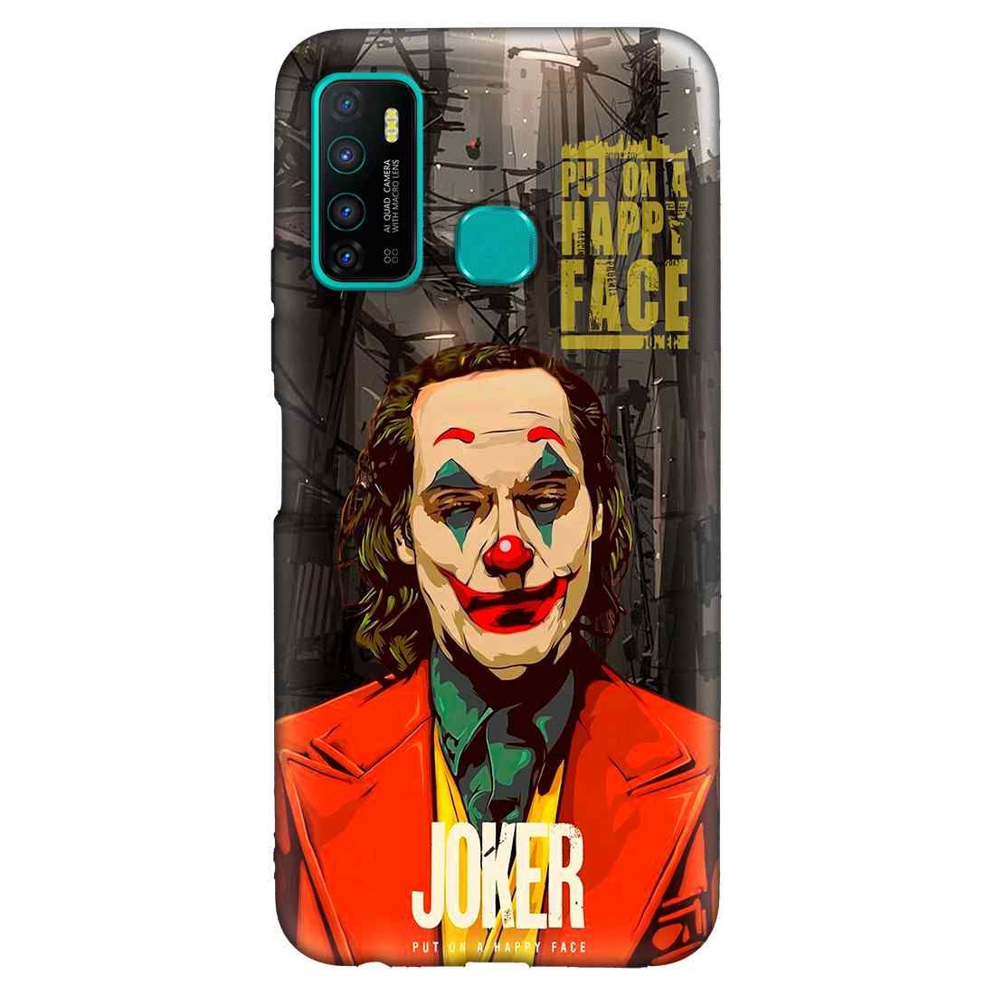 JOKER Put on Happy Face HOT 9 Premium Embossed Mobile cover