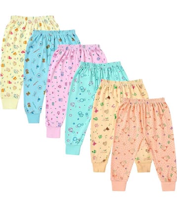 DAYAKU Pack of 6 Cotton Blend Three-Fourth For Boys ( Multi Color )