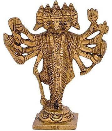 PAYSTORE Shree Panchmukhi Hanuman Made of Metal