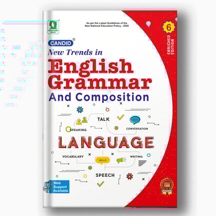 Candid New Trends In English Grammar and Composition - 6-Grade 06 / English