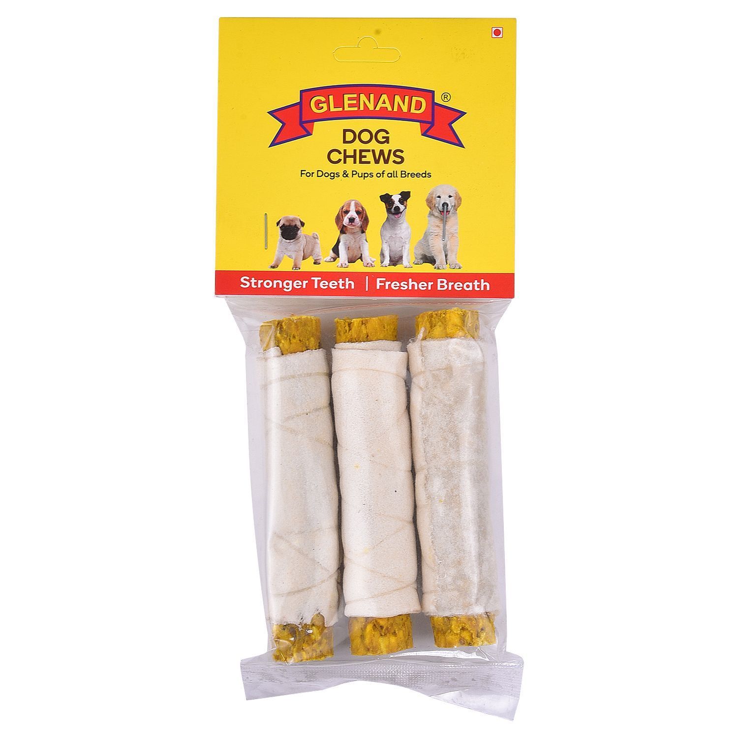 Glenand Chew Hot Dog 3x1 Chicken 150g