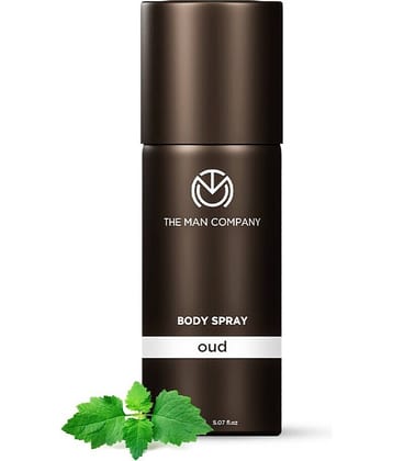 The Man Company Oud Deo Premium Long-Lasting Body Spray Deodorant Spray for Men 150 ml ( Pack of 1 )