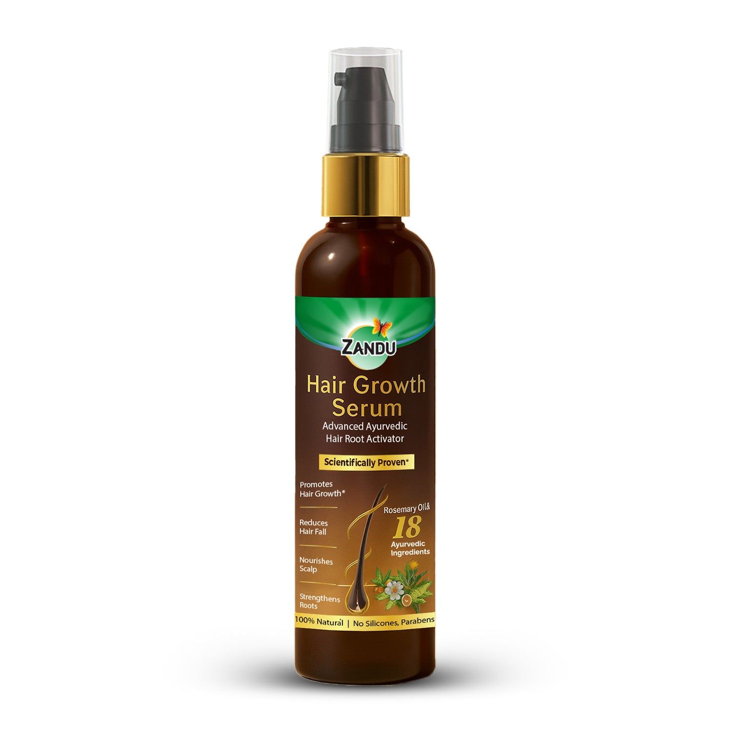 Zandu Ayurvedic Hair Growth Serum (200ml)