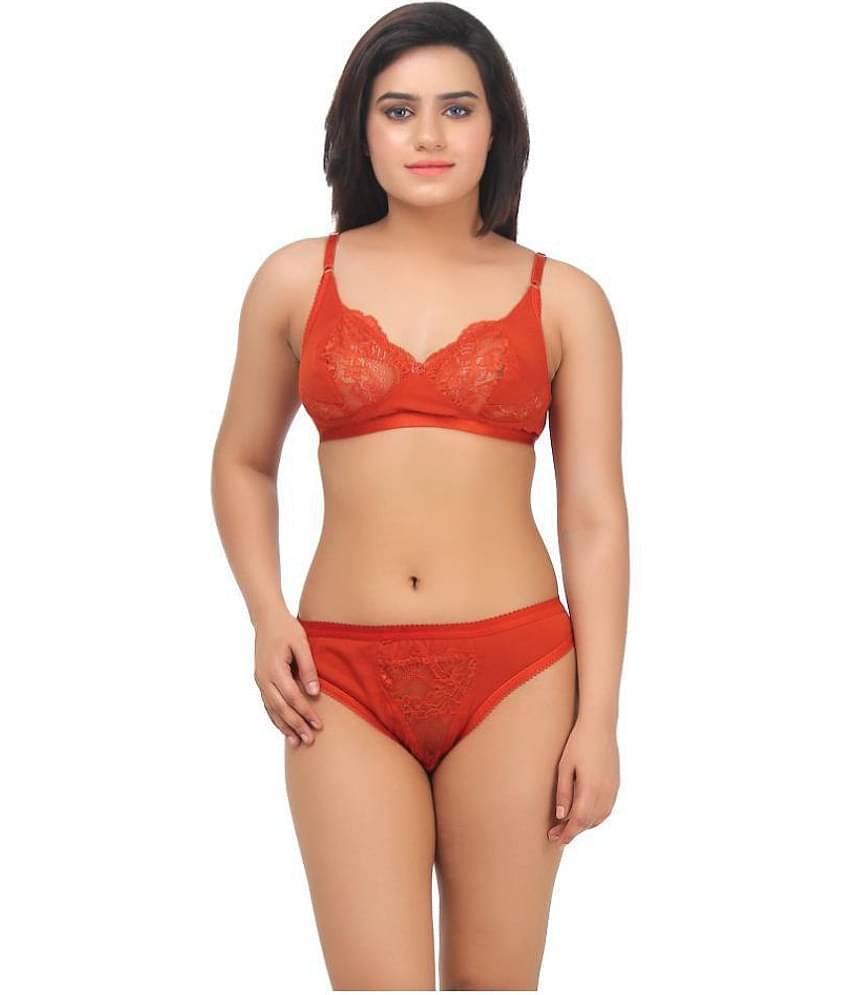 TCG Cotton Lycra Bra and Panty Set