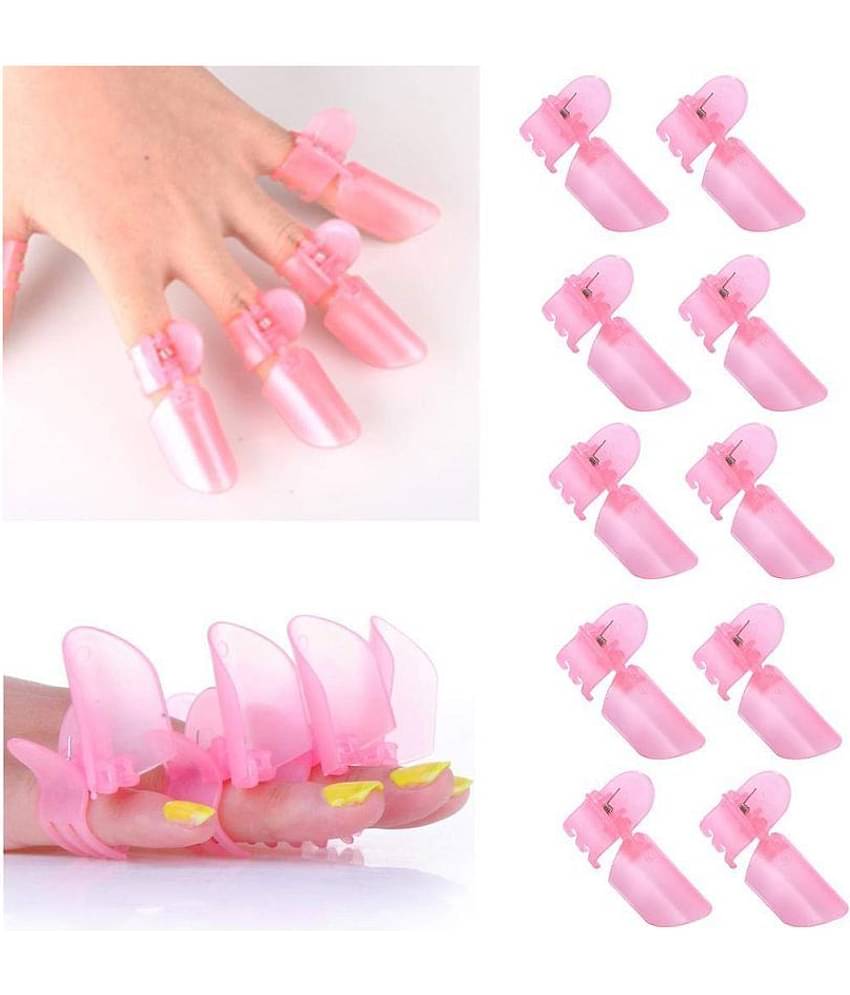 FOK Nail Polish Shield Protector Clip Nails Set of 10 50 g