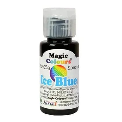 Magic Colours Spectral Mini Edible Gel Colours Ice Blue