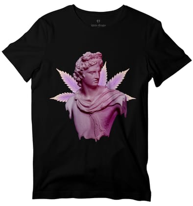 Stoned Greek T-shirt-36 - XS / Black