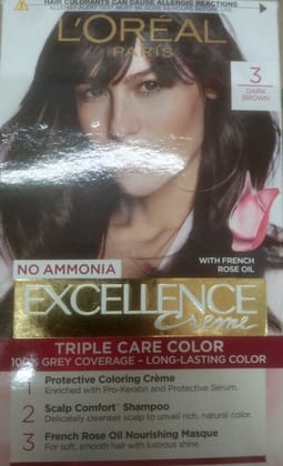 Loreal excellence creme triple care color no3