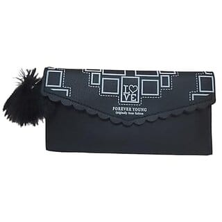 Classycarry Ladies And Women'S Wallet Purse  Wallets Leather Credit Card Holder (Black)