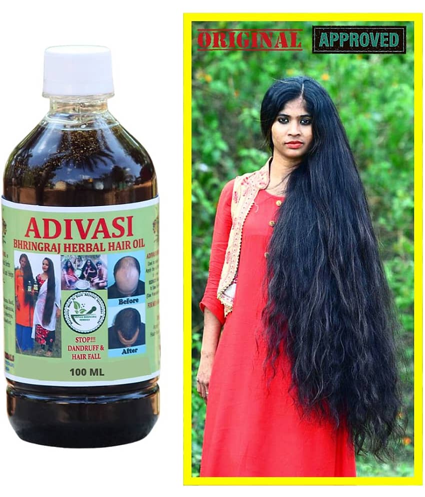 Smartdrops Adivasi Bhringraj Herbal Hair Oil for Hair Growth 100 ml (Pack of 1)