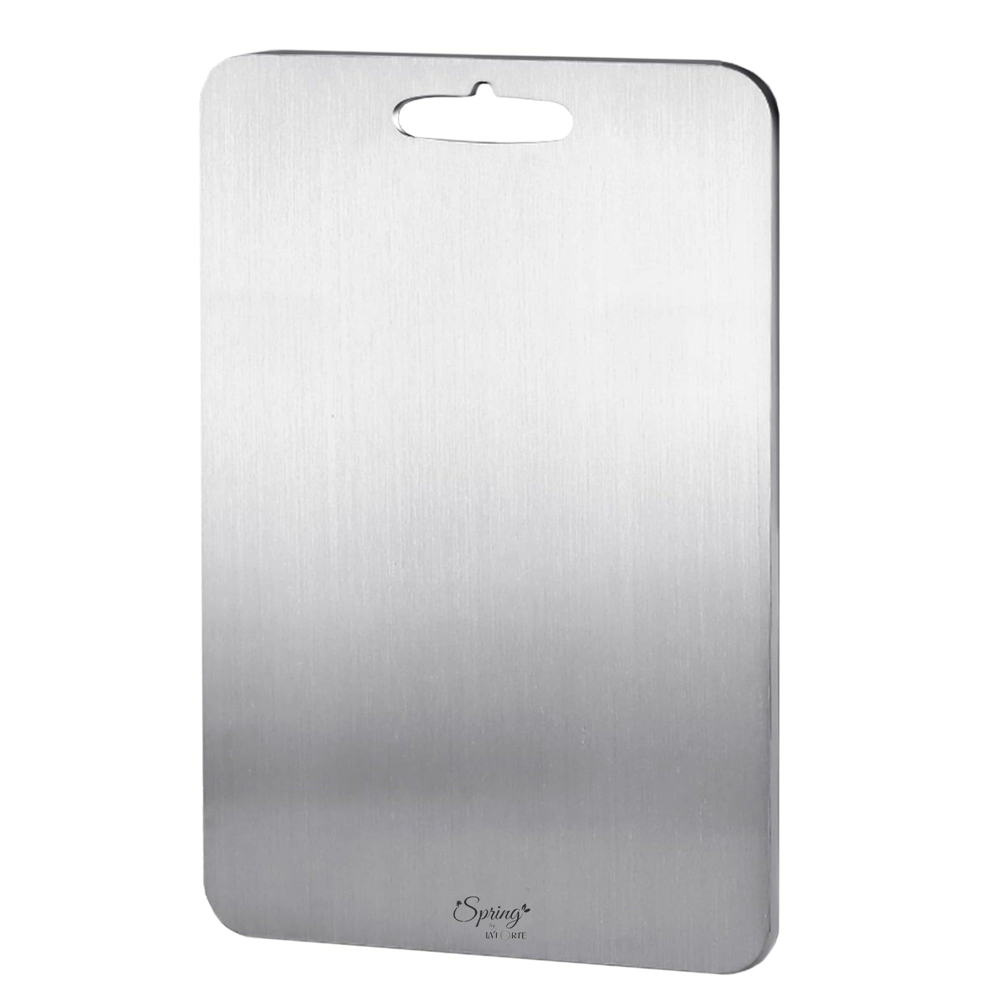 LA' FORTE Stainless Steel Chopping Board (31 cm x 20.5 cm) LA' FORTE Stainless Steel Chopping Board (31 cm x 20.5 cm) - Only Chopping Board (Mini)