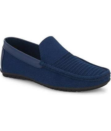 Prolific Blue Men's Slip-on Shoes
