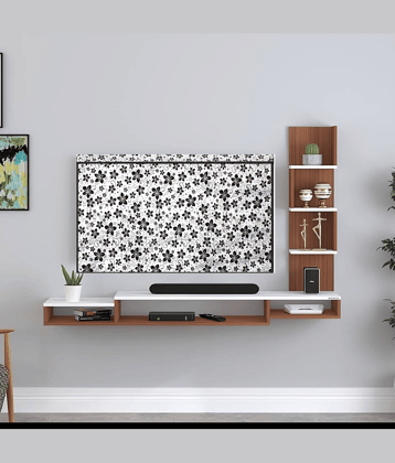 KALRA MAGIC Single Polyester White TV Cover for Sony 81cm (32 in) LED/LCD TV