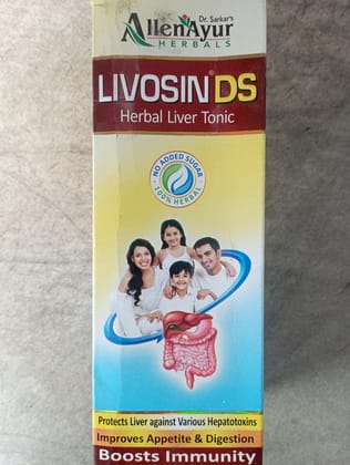 Allenayur herbals livosin ds herbal liver tonic 
