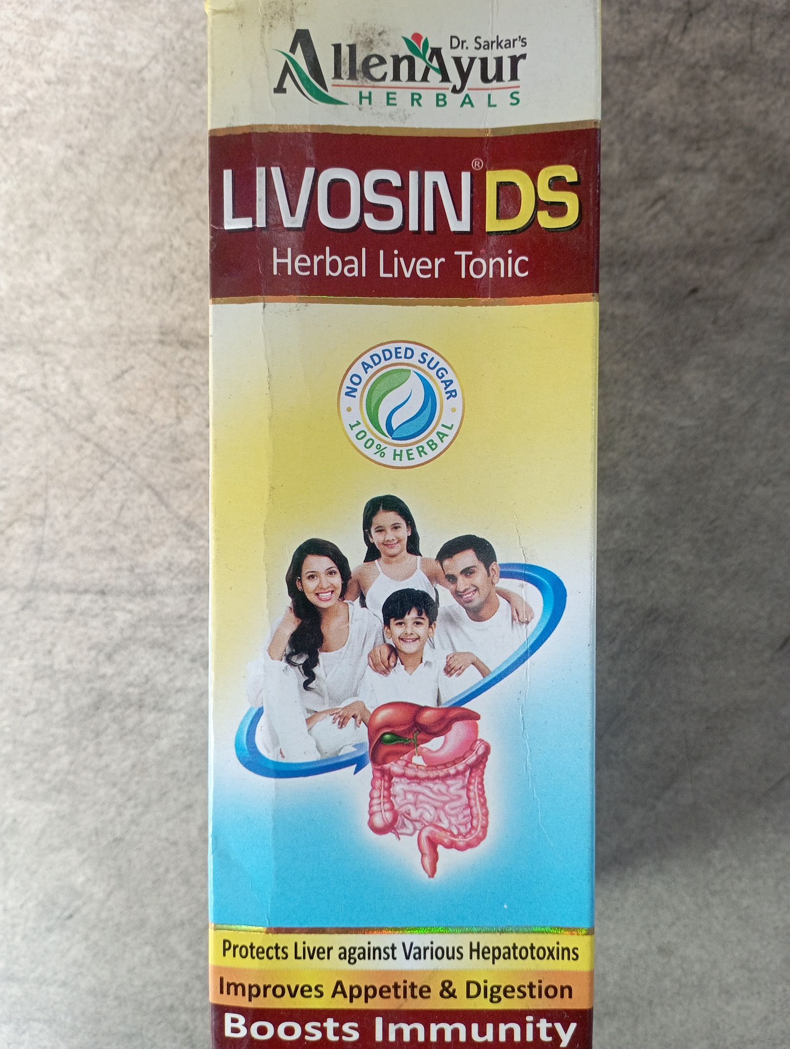 Allenayur herbals livosin ds herbal liver tonic 