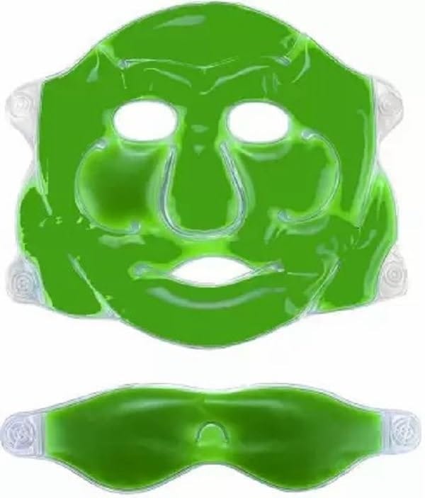 Elecsera Face Shaping Mask Reusable Aloe Vera Cool Gel Eye Cooling Gel