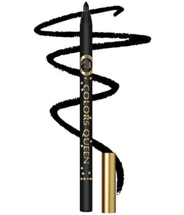 Colors Queen High Intensity Long lasting and Waterproof Kajal (Black)