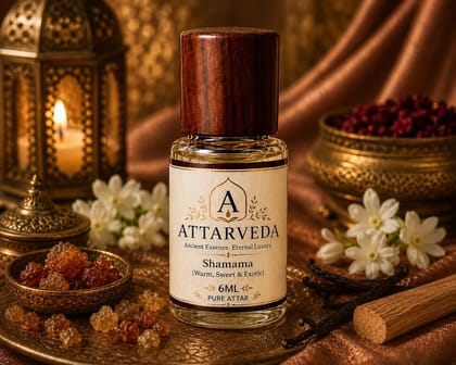 Shamama Spice Herbal Attar   6 ML