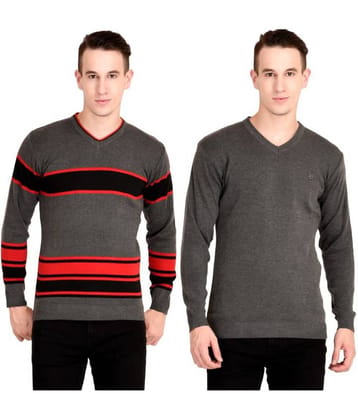 NEUVIN Multi V Neck Sweater
