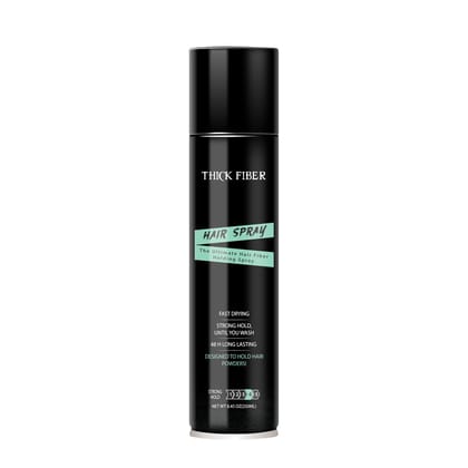 THICK FIBER Hair Spray Ultimate Holding Spray for Hair Fibers, Strong Hold Until You Wash, Designed for Hair Powder Long-Lasting, Non-Greasy Formula THICK FIBER Hair Spray Ultimate Holding Spray for Hair Fibers, Strong Hold Until You Wash, Designed for H