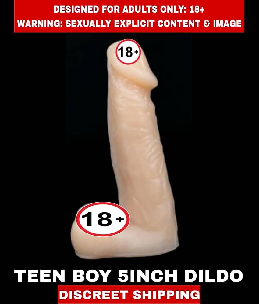 Adult Women's Sex Toys Soft Silicon TEEN boy Premium Quality 5inch Dildos For Women