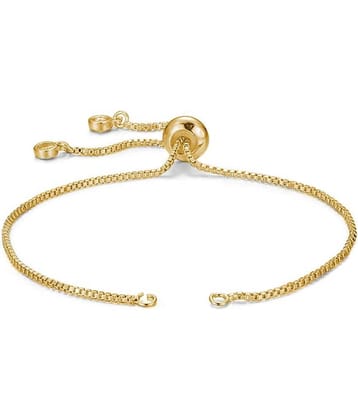 ZIVOM® Silver Slim Box Slider Adjustable Extender Chain Ball Ends Accessory for DIY 9" Bracelet for Women Girls