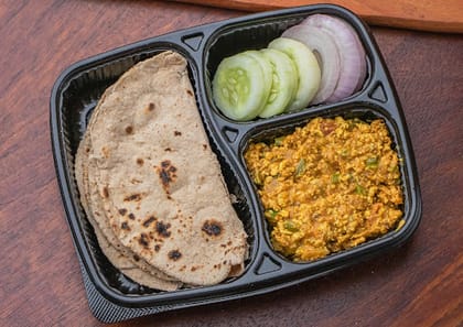 Paneer Bhurji Meal - High Protein