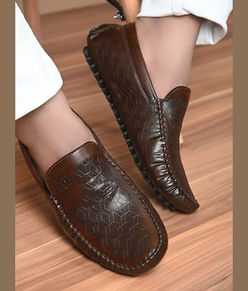 Prolific - Brown Men's Slip on loafers