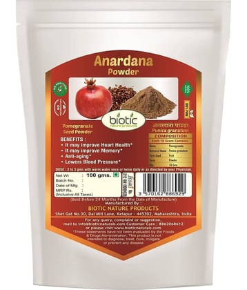 Biotic Anardana (Pomegranate) Powder 100 gm