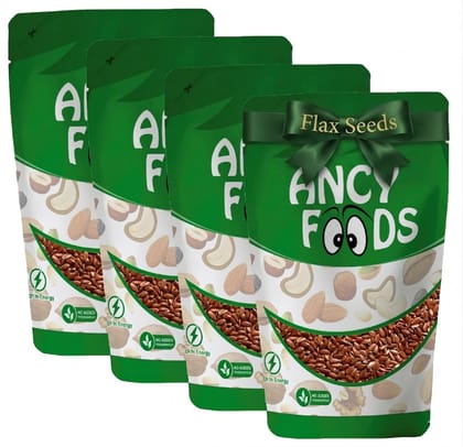 ANCY Alsi Seeds (Flax Seeds) | Healthy Omega-3 Rich Superfood Seeds