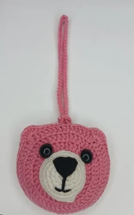 Handmade crochet emoji pouch, cute emoji coin pouch, air pods pouch, keychain pouch, bag charm, multi purpose storage  pouch Pack Of 4