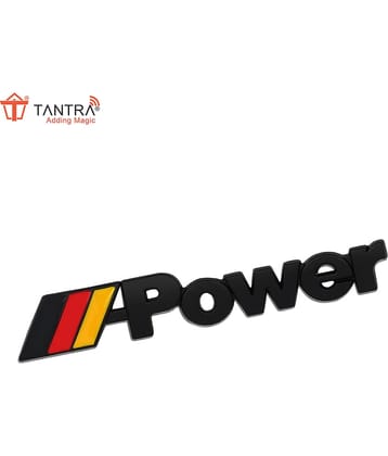 Tantra 3D Logo In Car Sticker