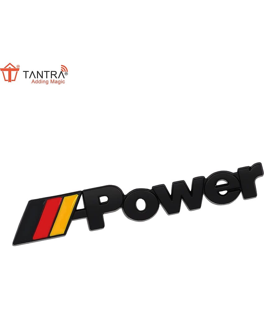 Tantra 3D Logo In Car Sticker