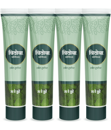 Vithoba Total Health Toothpaste Pack of 4