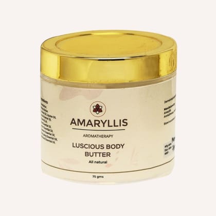 Amaryllis Lucious Rose & Lemon Body Butter (Premium Blend) | Shea, Mango & Cocoa | Deep Nourishment