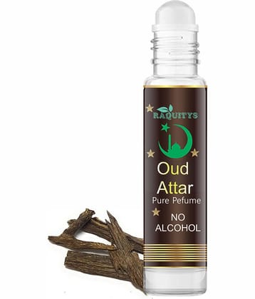 RAQUITYS Oud Non- Alcoholic Below 50ml Attar ( Pack of 1 )