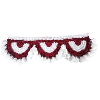 Handmade Door Gate for Home Decoration (Red, White)