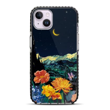 Crescent moon iPhone 14 Plus Stride Phone Case-Stride