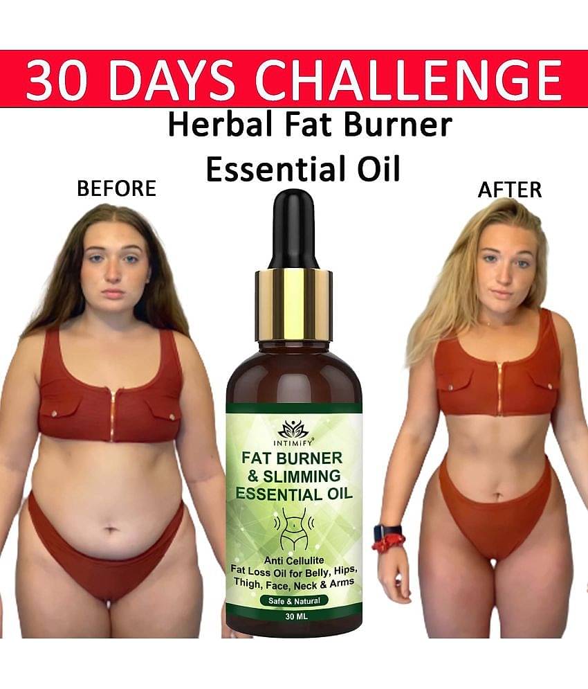 Intimify Fat Burner Oil, Fat Burning, Anti Cellulite Shaping & Firming Oil 30 mL
