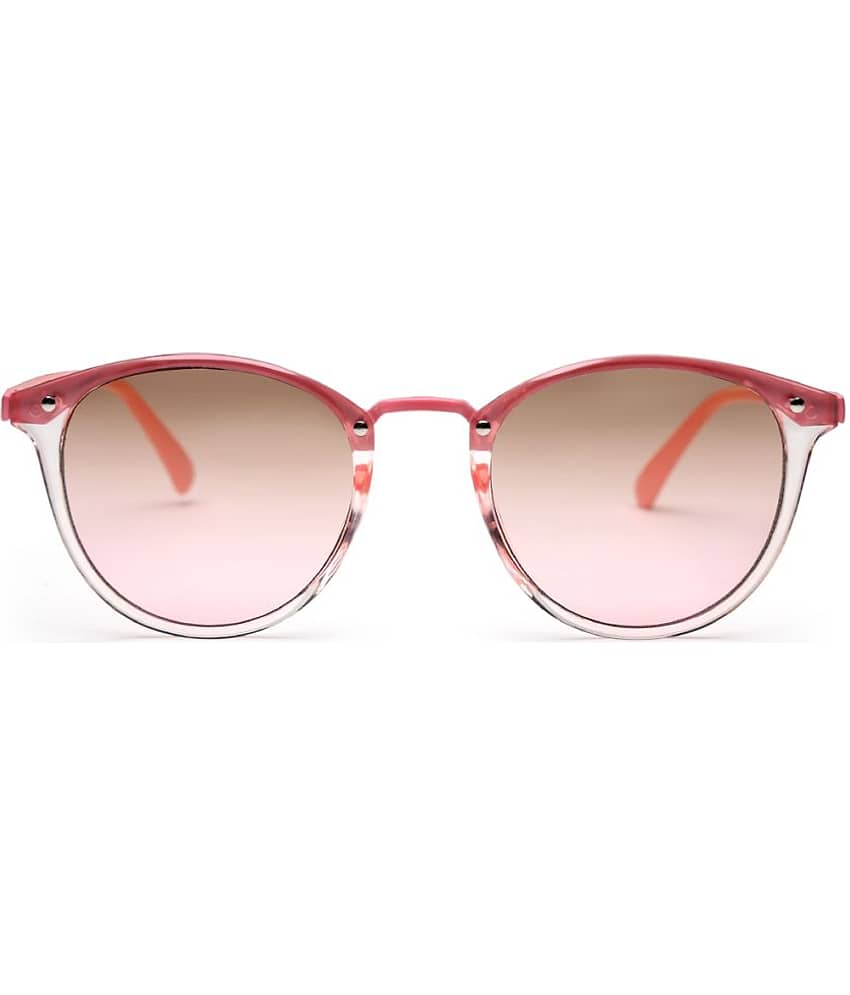 YourSpex - Pink Oval Sunglasses ( Pack of 1 )